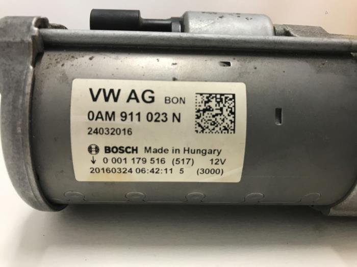 Startmotor Volkswagen Golf